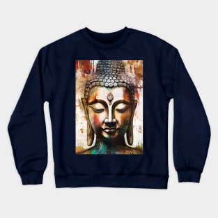 Inner peace face Crewneck Sweatshirt